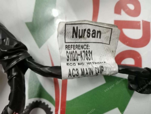 Hyundai İ10 Torpido Tesisatı Kablosu Kontrol Ünitesi Modülü 95400-K7201 91120-K7631 RHD SP YP (TES6)