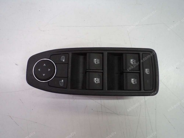 Renault Clio 5 Captur 2 Sol Ön Cam Açma Düğme Kumanda Paneli Orj 254104196R SP YP (AF127)