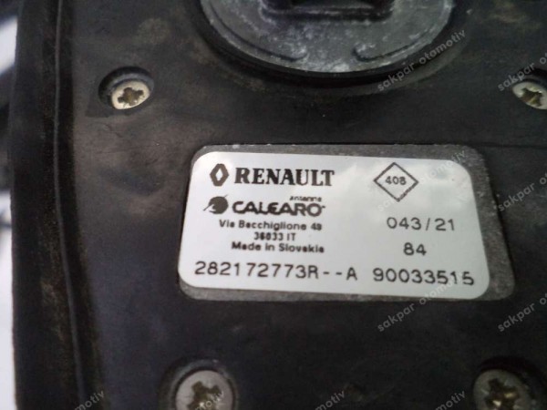 Renault Clio 5 Captur 2 Tavan Anteni Navigasyonlu Orj 282172773R SP YP (CF128)