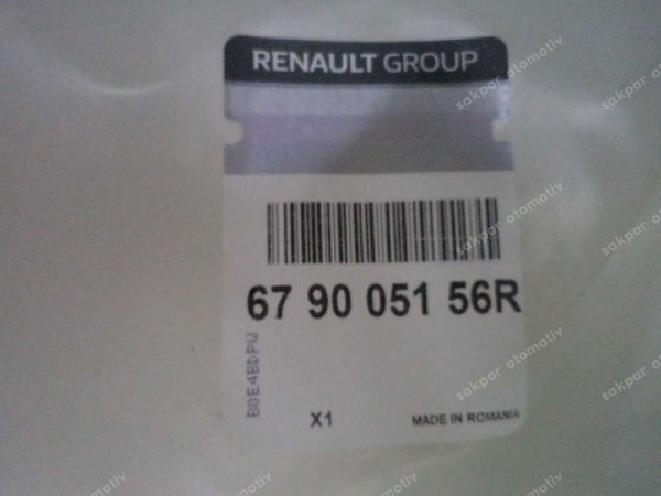 Dacia Sandero Sessizleştirici Göğüs Keçesi Orj 679005156R YP (AC110)