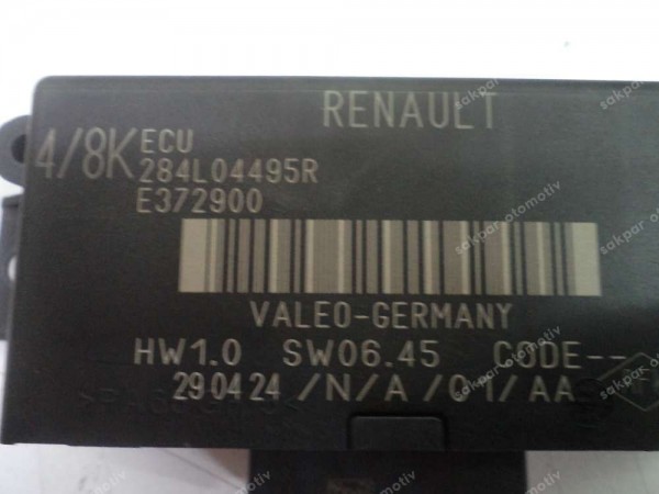 Renault Clio 5 Park Yardım Beyni Modülü Orj 284L04495R YP (ED121)