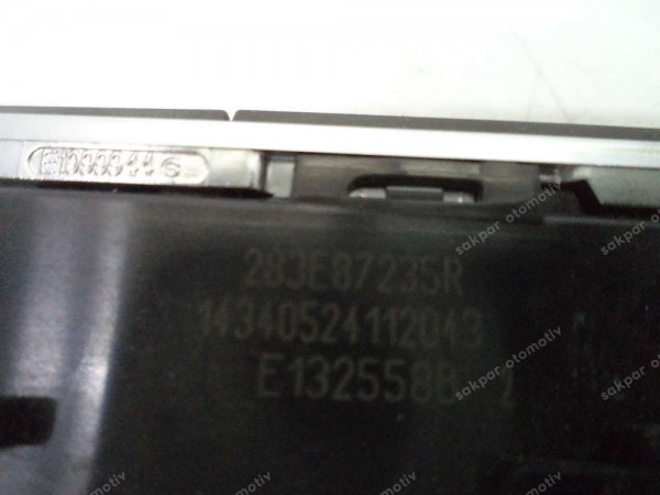 Renault Megane 4 Konsol Düğmeleri Butonları Orj 283E87235R YP (ED120)