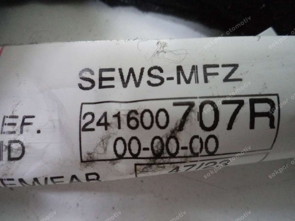 Renault Megane 4 Tavan Elektrik Kablo Tesisatı Orj 241600707R YP (ZB115)
