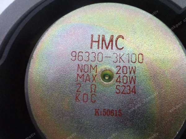 Hyundai Sonata Hoparlör Orjinal 96330-3K100 YP (GF121)