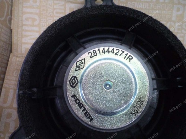Dacia Logan Sandero Arka Kapı Hoparlörü Orj 281444271R YP (GF123)