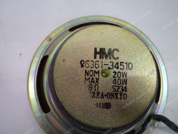 Hyundai Sonato Ön Kapı Hoparlörü Orj 96361-34510 CP (GF124)