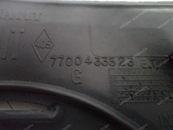 Renault Clio 2 Ön Kapı Hoparlör Kapağı Takımı Orj 7701206312 YP (GF125)