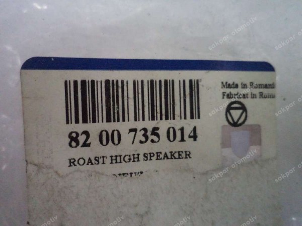Dacia Sandero Ön Kapı Hoparlör Kapağı Orj 8200735014 YP (GF125)