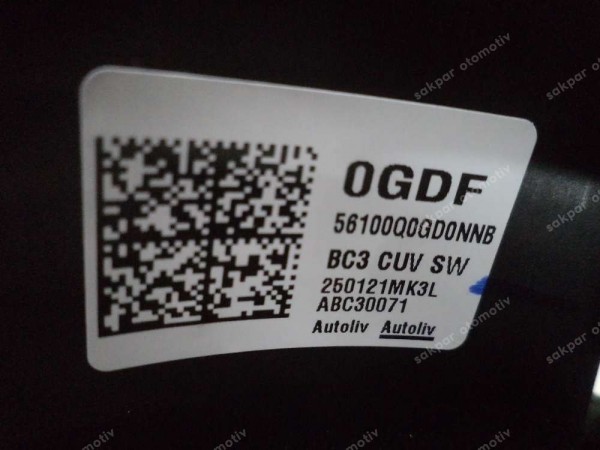 Hyundai Bayon Direksiyon Simidi (Deri) Orj 56100-Q0GD0 SP YP (EA114)