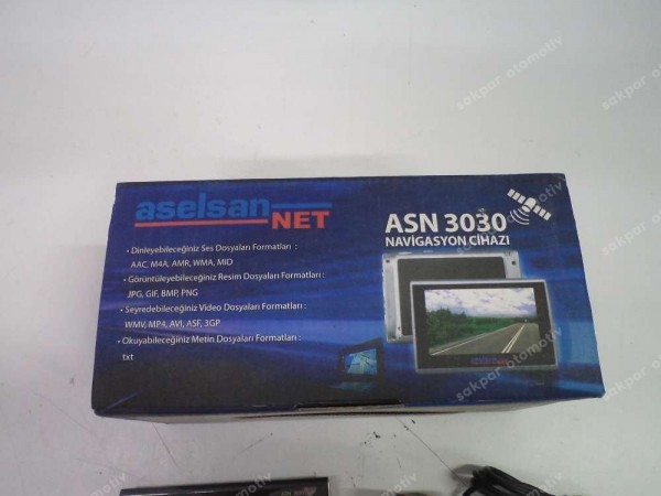 Renault Dacia Aselsan Asn 3030 Navigasyon Cihazı Orjinal YP (GG123-GG125)