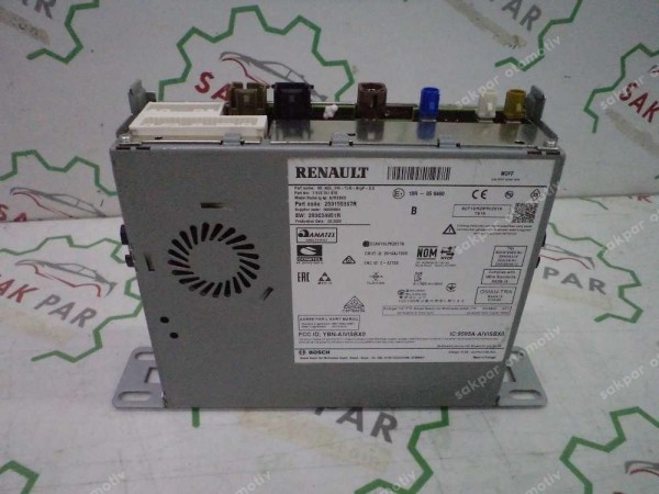 Renault Clio 5 Radyo Teyp Orjinal 259155397R YP (GI120)