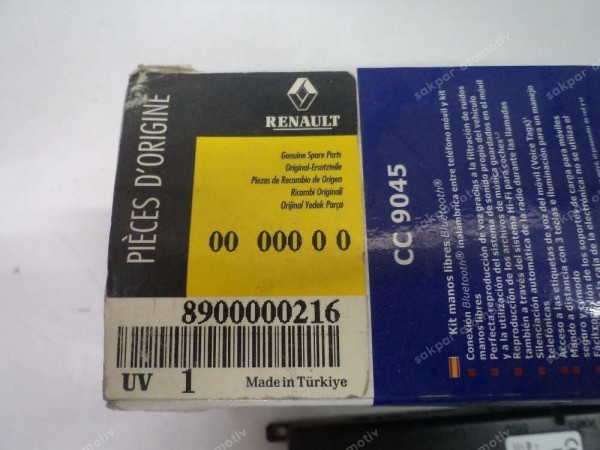 Renault Bury CC9045 Bluetooth Kiti Hands Free Car Kit 8900000216 YP (GG126)