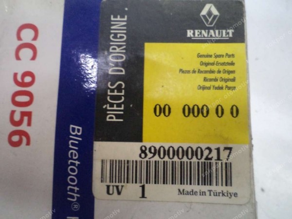 Renault Bury Bluetooth Kiti Hands Free Car Kit 8900000217 YP (GG126)