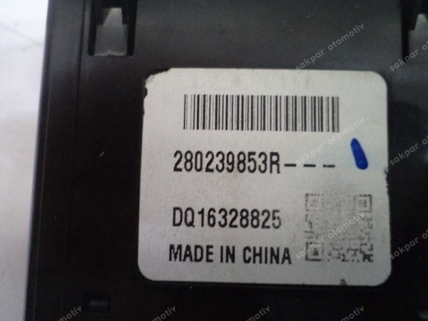 Renault Megane 4 Kadjar Aux Usb Girişi Ünitesi Aksesuar Prizi Orj 280239853R CP (DE111)