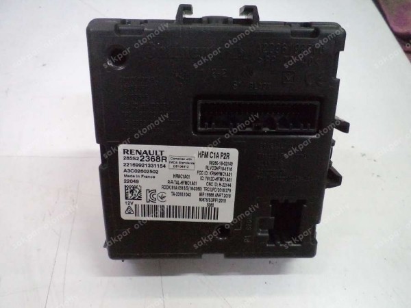Renault Clio 5 Eller Serbest Beyni 285S22368R YP SP (DE122)