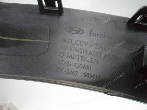 Hyundai Bayon Sol Arka Dodik Orj 87741-Q0400 SP (DA200)