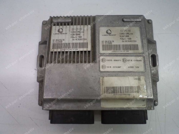 Dacia Logan Sandero 2 1.2 LPG Enjeksiyon Beyni Orj 169107352R CP (DE112)