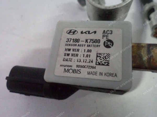 Hyundai İ10 Akü Sensörü Orjinal 37180-K7500 YP SP (ZB133)
