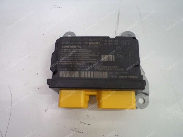 Hyundai Tucson Hava Yastığı Airbag Modülü Beyni Orj 95910-N7570 SP YP (DC1311)