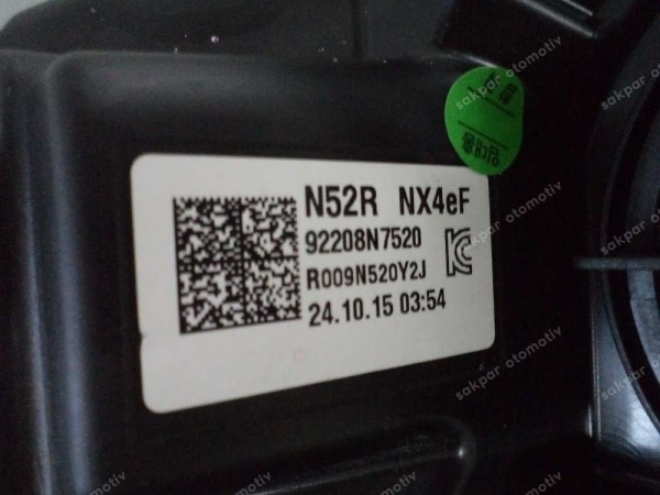 Hyundai Tucson Sağ Gündüz Ledi Orjinal 92208-N7520 YP SP (AD110)