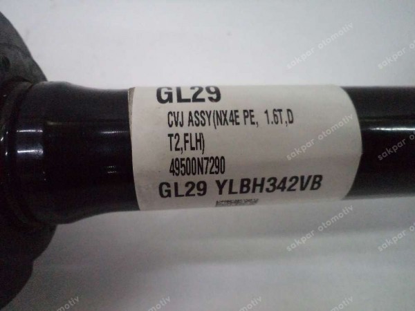 Hyundai Tucson Sol Ön Aks 1.6T 49500-N7290 YP SP (GD120)