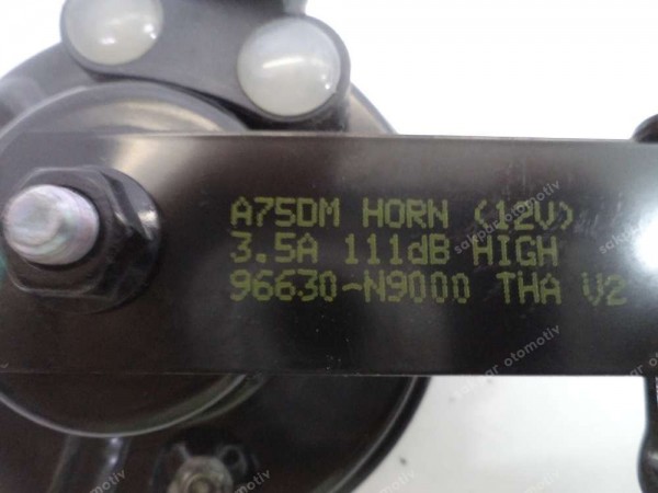 Hyundai Tucson Alarm Kornası Orjinal 96630-N9000 SP YP (DE123)