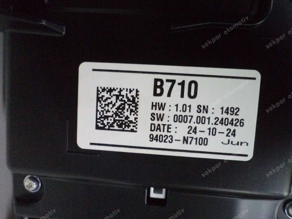 Hyundai Tucson Km Hayalet Gösterge Multimedya Ekranı Orj 94023-N7100 SP YP (GI120)