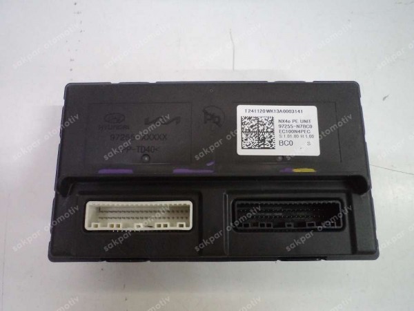 Hyundai Tucson Elektronik Kontrol Ünitesi ECU Beyni Orj 97255-N7BC0 SP YP (DB1317)