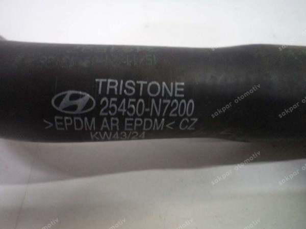 Hyundai Tucson Motor Su Hortumu Orj 25450-N7200 25492-2M800 SP YP (DC114)