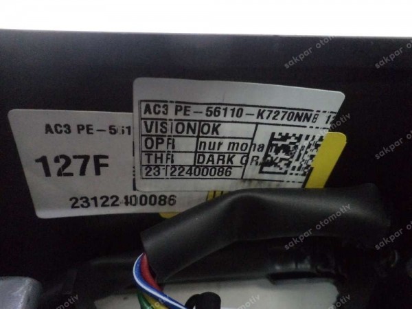 Hyundai İ10 Direksiyon Simidi Orj 56110-K7270NNB SP YP (EA119)