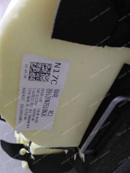 Hyundai Tucson Arka Koltuk Oturma Minderi Orj 89100N7510 SP YP (CB130)