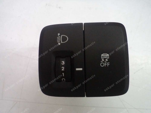 Hyundai İ10 Far Ayar Kontrol Düğme Grubu 93700-K7AA0 SP YP (AF133)