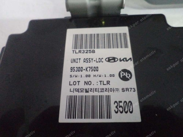 Hyundai İ10 Elektronik Kontrol Ünitesi ECU Beyni Orj 95300-K7500 SP YP DB1317