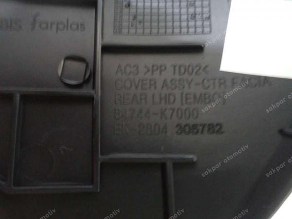 Hyundai İ10 Km Göstergesi Sol Bakaliti Orj 84744-K7000 SP YP (DB1318)