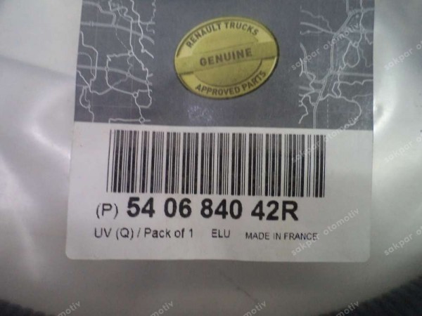 Renault Megane 4 Koruyucu Kılıf Hortum Orj 540684042R YP (DB1315)