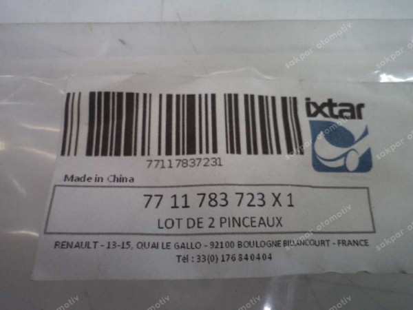 Renault Dacia Toz Alma Fırçası 7711783723 YP (GA130)