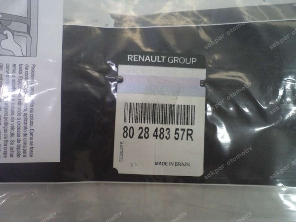 Dacia Duster Sağ Kapı Direk Sticker Etiketi Orj 802848357R YP (DC127)