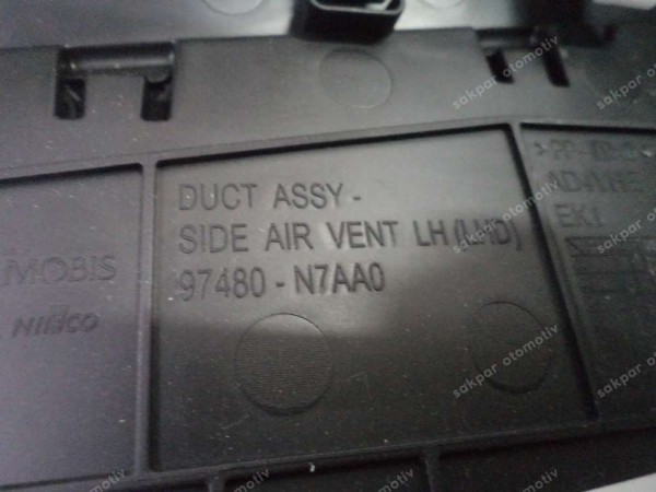 Hyundai Tucson Sol Kalorifer Havalandırma Izgarası Orj 97480-N7AA0 YP SP (DA111)