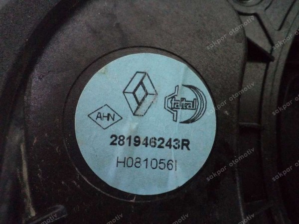 Renault Clio 4 Ön Hoparlör ve Yuvası Orj 281946243R CP (GF128)