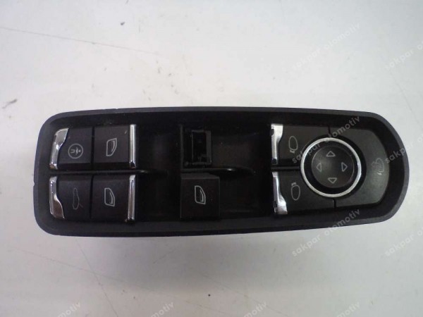 Porsche Cayenne Ön Sol Kapı Cam Açma Düğme Takımı Orj 7PP959858R CP HP (AE128)