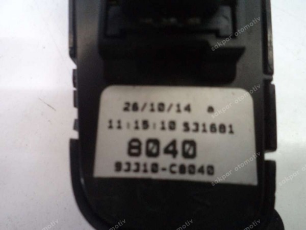 Hyundai İ20 Park Sensörü Start Stop On Off Düğmesi Orj 93310-C8040 CP (DE111)