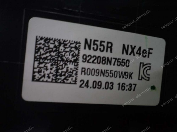 Hyundai Tucson Sağ Gündüz Farı Ledi Orjinal 92208-N7550 YP SP (AD110)