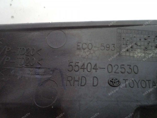 Toyota Coralla Trim Bakalit Orj 55404-02530 CP (DB1316)