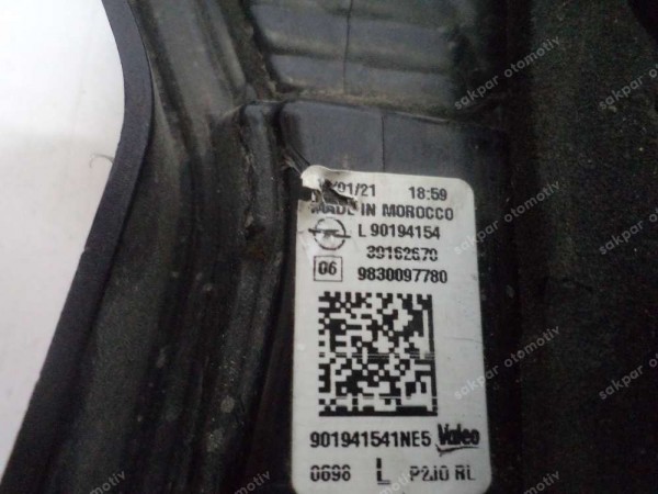 Opel Corsa F İç Sol Stop Lambası Orj 9830097780 CP (BA124)