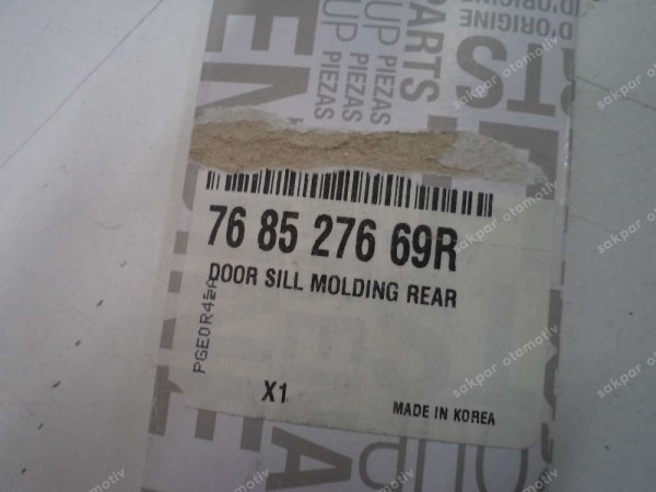 Renault Koleos 2 Arka Kapı Eşik Bandı Orj 768527669R YP (FA121)