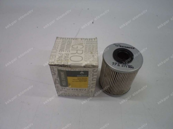 Renault Master Mazot Filtresi Orjinal 7701478972 YP (ED110)