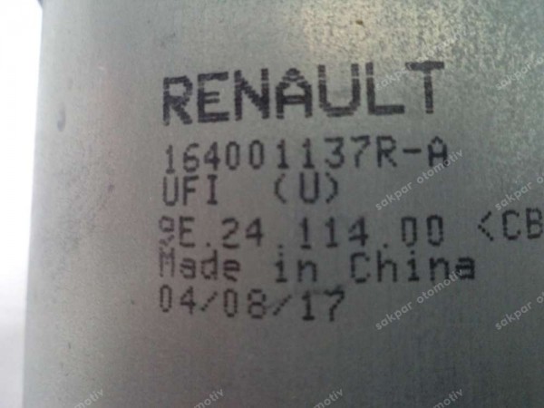 Renault Laguna 3 Mazot Filtresi Orj 164001137R YP (ED110)