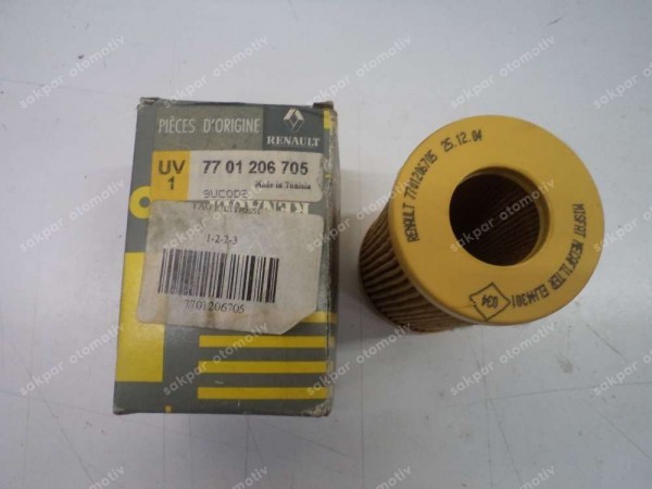 Renault Clio 2 Yağ Filtresi Orjinal 7701206705 YP (ED110)