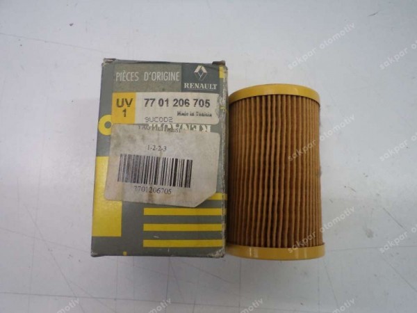Renault Clio 2 Yağ Filtresi Orjinal 7701206705 YP (ED110)