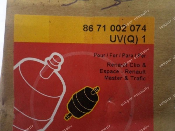 Renault R9 Motrio Benzin Filtresi 8671002074 YP (ED110)